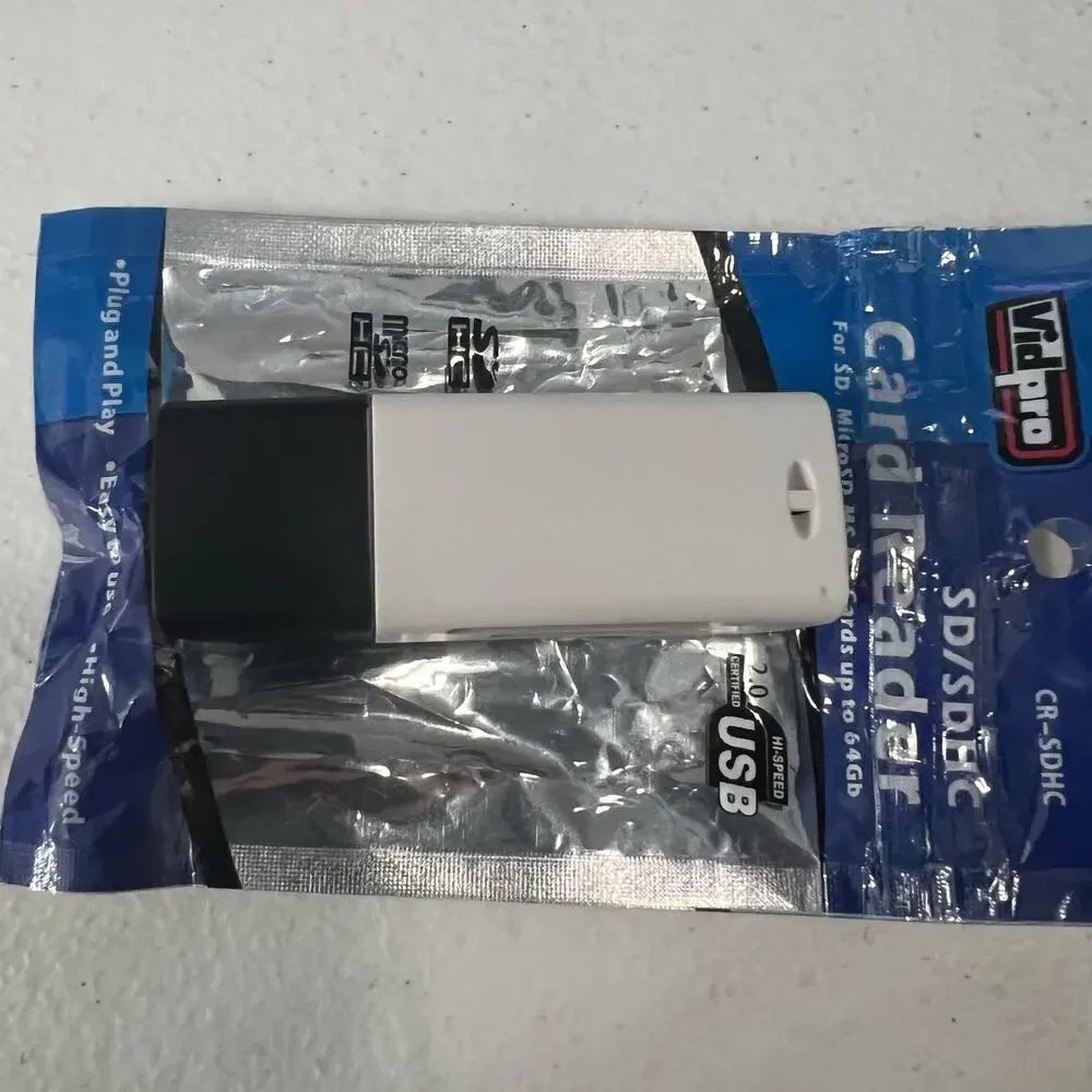 VidPro CR-SDHC SD/SDHC Card Reader